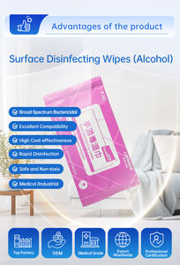 Toallitas Desinfectantes Médicas con Alcohol al por Mayor a Precio <span class=keywords><strong>de</strong></span> Fábrica, Toallitas Antibacterianas Certificadas para Desinfección <span class=keywords><strong>de</strong></span> <span class=keywords><strong>Manos</strong></span> - Product Image 6