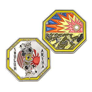 Médaille de la Mission Fierté |   Pièce de monnaie antique en or 3D de qualité supérieure pour une identité d'unité incassable et un <span class=keywords><strong>esprit</strong></span> de corps, pièce de monnaie de défi - Product Image 5