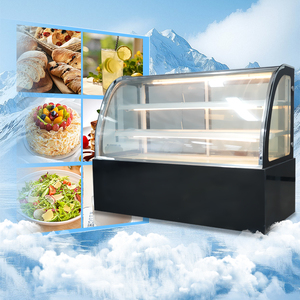 Siêu thị tủ lạnh hiển thị bánh cửa hàng Showcase làm mát không khí bánh bánh tủ cho món tráng miệng - Product Image 1