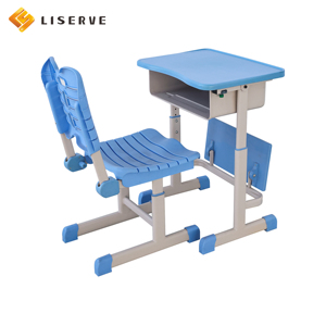 Un nouveau bureau et un fauteuil réglables en hauteur pour <span class=keywords><strong>la</strong></span> pause déjeuner des étudiants, en métal durable et moderne - Product Image 1