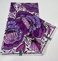 Grand Dutch Wax de bonne qualité, tissus imprimés Java en coton 100% hollandais du Nigeria pour la confection de designs batik tendance pour mariage