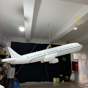 Modèle d'avion gonflable simulé de 4 m sur mesure pour exposition thématique de musée - Product Image 1