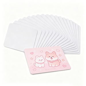 Tapis de souris OEM en caoutchouc imperméable pour sublimation, vierges, imprimables, blancs, grands, tapis de jeu, tapis de jeu pour cartes, blancs - Product Image 1