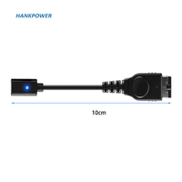 Adaptor Pengisi Daya PD USB C ke SP untuk GBASP NDS ke Kabel Pengisian Cepat Tipe C 10cm