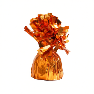 Décorations de ballons en plastique Party Love Peso Naranja, 12 pièces, pour fêtes d'anniversaire d'enfants - Réutilisables, utilisation en intérieur - Product Image 2