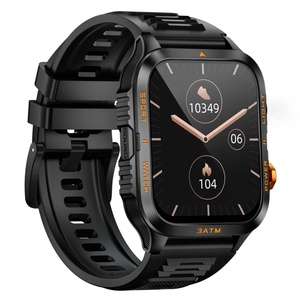 Cr222 1.96 "Màn Hình 3ATM Không Thấm Nước Smartwatch 880MAh Pin Lớn Mạnh Mẽ Đèn Pin Ngoài Trời Thông Minh Đồng Hồ Cho Nam Giới - Product Image 6
