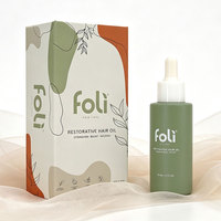 Flacon cosmétique en verre à base épaisse et épaule plate, 30 ml 50 ml, avec pompe compte-gouttes pour sérum facial, huile essentielle, emballage de soins de la peau