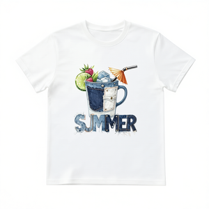 T-Shirt Unisex 100% Cotone 210GSM, Casual, Traspirante, Resistente, Estiva con Stampa, Maglietta da Uomo - Product Image 2