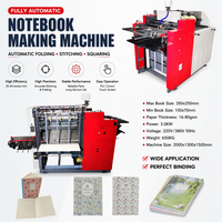 Kleine Automatische Hardcover-Buchdruck- und Heißklebebindemaschinen
