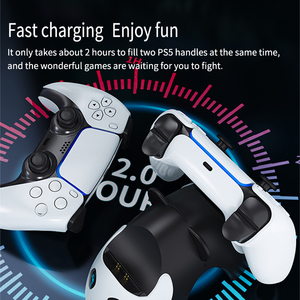 Factory <strong>Cheap</strong> Gamepad Battery Charger Wireless Game <strong>Controller</strong> Fast Charging Base Stand for <strong>PS5</strong> - Product Image 6
