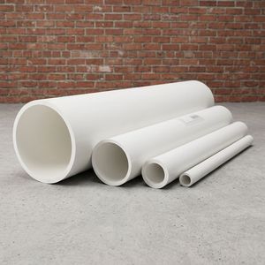 Tuyau d'alimentation en eau UPVC blanc SCH40 durable sur mesure OEM, longueur <span class=keywords><strong>6m</strong></span>, tube PVC-U résistant à la corrosion, moulage certifié ISO pour eau potable - Product Image 1