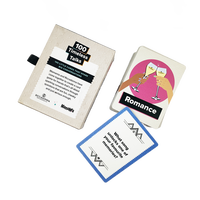 Jeu de cartes personnalisé « 100 conversations intemporelles » : Cartes de conversation complètes pour couples et soirées
