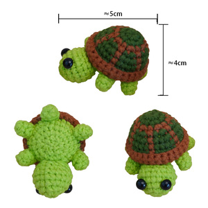 Juguete de Peluche de Tortuga <span class=keywords><strong>Verde</strong></span> Hecho a Mano, Adorable Muñeco de Tortuga Marina <span class=keywords><strong>Amigurumi</strong></span> para Regalo Infantil, Decoración con Temática Oceánica, Anime - Product Image 5