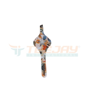 Pince à épiler florale tendance pour sourcils, pointe inclinée, manche confortable pour le traitement des sourcils, vente en gros OEM sous marque privée - Product Image 1