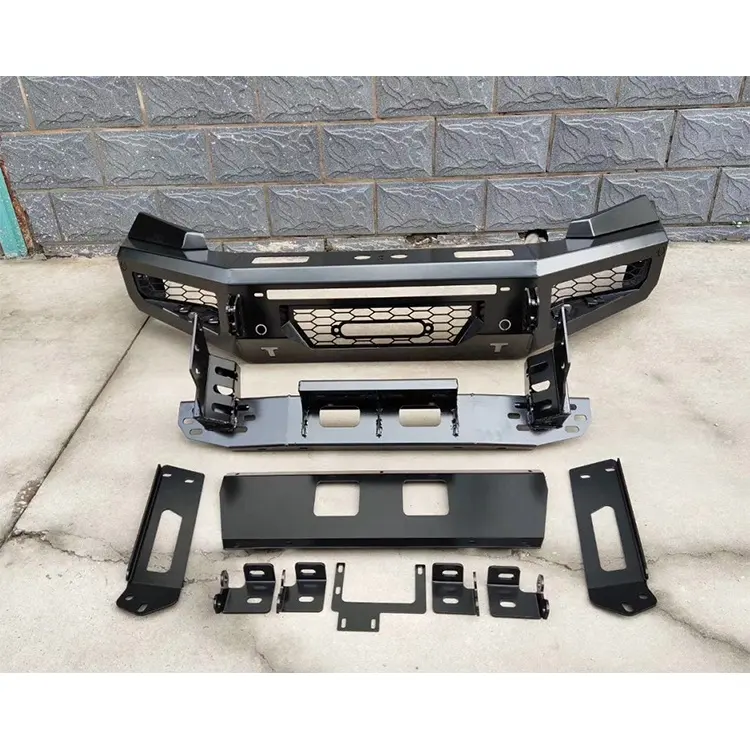 Car Accessories Steel Front Bumper Auto Bull Bar For Ford Ranger T7 T8 2017+ 4x4 car Accessories