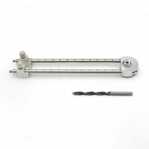 Herramienta de Precisión Ajustable para Marcar Círculos Pequeños, Calibrador de Marcado de 360 <span class=keywords><strong>Grados</strong></span> con Doble Rodamiento, Herramienta de Dibujo para Carpinteros - Product Image 1