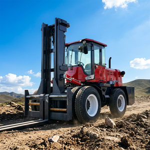 Carrello Elevatore 4x4 Fuoristrada a Quattro Ruote per Tutti i Terreni, Capacità 10 Tonnellate, Attrezzatura per Movimentazione Merci, Adatto per Casa e Fattoria - Product Image 1
