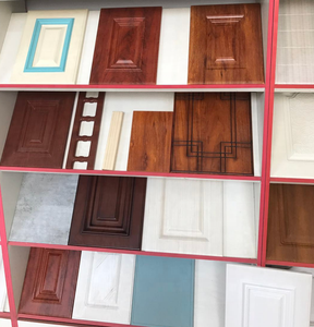 Mdf prensado puertas de gabinete de cocina de madera para venta de obturador puertas de gabinete - Product Image 5