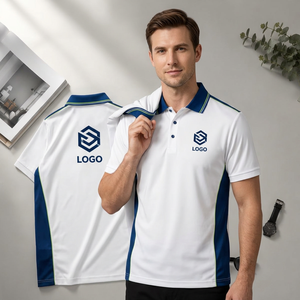 <b>Men's</b> White Polyester Jersey <b>for</b> <b>Shirt</b> Blue Green Trim Breathable Sporty Front <b>for</b> Teamwear Practice Matches Made Bangladesh - Product Image 4