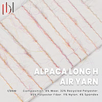 Dihong Dyed Double Twist Recycled Wool Polyester Yarn Hundred Flower Velvet Material for Clothing Weaving and Handmade Crochet