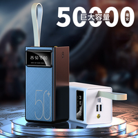Quatre Ports de sortie Usb Module de batterie externe de grande capacité avec batterie externe d'affichage 40000 Mah
