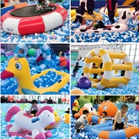 Toboggan Gonflable Flottant Double Usage pour Parc Aquatique, Matériau PVC, Garantie 2 Ans, Taille Personnalisable, Capacité 100kg, Plage