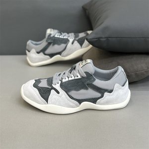 Zapatillas Deportivas Bajas de Gamuza Beige para Mujer, Estilo Casual Retro, OEM, Marca Privada Personalizada para Marcas de Calzado - Product Image 4