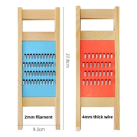 Keukenhulp Multifunctioneel Duurzaam Veilig Plastic Hout RVS Aardappel Schilmesje Schaaf Aardappelrasp Oud-stijl