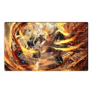 Wholesale Custom Acrylic Eco-Friendly TCG Card Play Mat with Square Corners and Custom Thickness for Battle Game Zones - Product Image 2