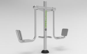 Bon équipement sportif extérieur de forme physique d'acier inoxydable - Product Image 3