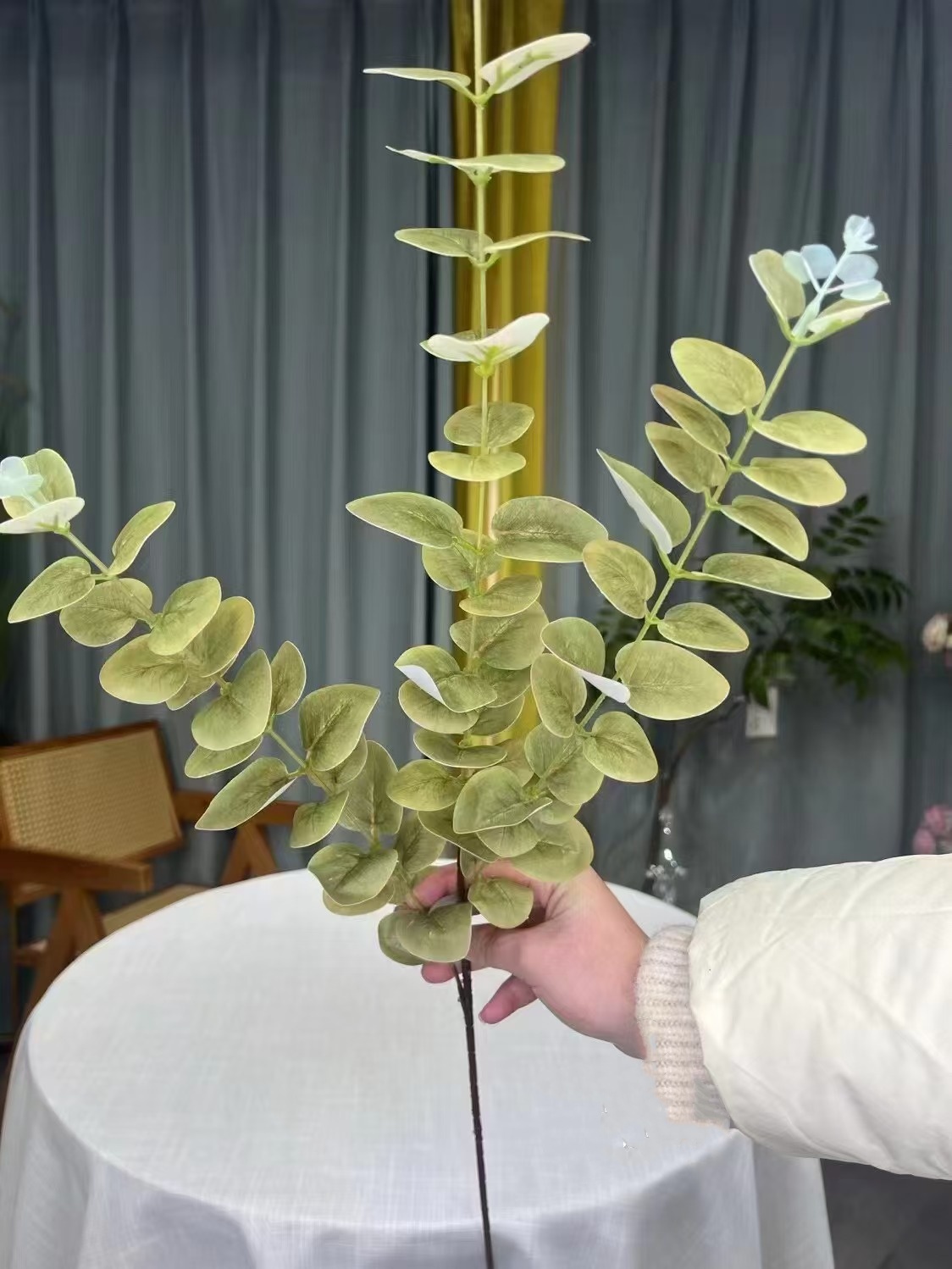 Vert poussiéreux