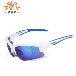 Oubolai 7055 Cycling Glasses Polarized Spherical Lens <b>Plastic</b> <b>Frame</b> For Men Outdoor Sports Fishing - Product Image 4
