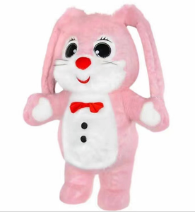 <span class=keywords><strong>2025</strong></span> Mới Inflatable Tình Yêu Màu Hồng Thỏ 2.6M Sang Trọng Trang Phục Linh Vật Cho Người Lớn Trẻ Em Ngày Sân Khấu Hiệu Suất Con Rối Trang Phục Phù Hợp Với - Product Image 1