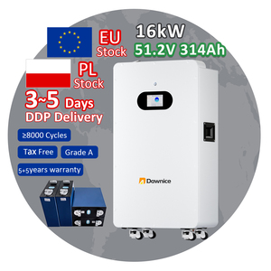 EU 스타일 수직형 화이트 BMS 51.2V 314Ah <span class=keywords><strong>16kW</strong></span> 리튬인산철 배터리 팩 (가정용 전원 공급, 8000+ 사이클 장수명) - Product Image 1