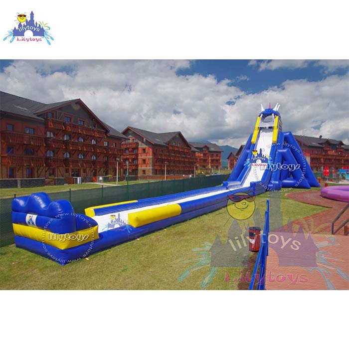 Горячая Распродажа, Lilytoys, спортивные игры, тема дракона, надувная водная горка, большая длинная надувная горка для аквапарка