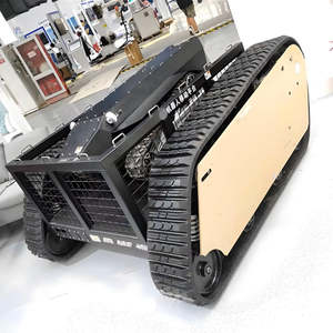 Plateforme robotique sur chenilles en acier et caoutchouc pour levage et transport, usage agricole - Product Image 2