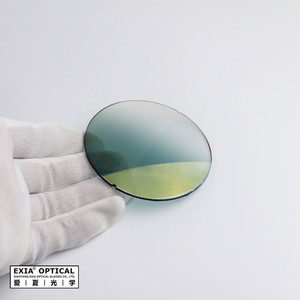 Exia B34 màu xanh lá cây kính mát ống kính <span class=keywords><strong>Flash</strong></span> gương vàng UV400 ánh sáng màu cơ sở đường cong 2 chất lượng mix - Product Image 4