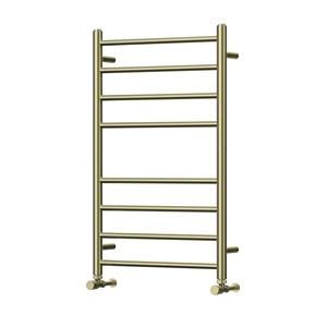 Radiador de Toallas Hidrónico de Acero con Acabado PVD Cepillado, Estilo Moderno y Lujoso, Personalizado OEM - Product Image 6