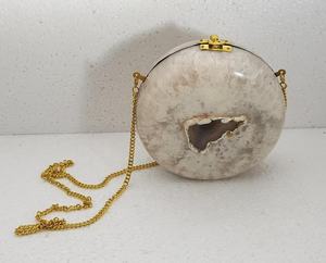 Bolso de Noche de Piel Sintética con Detalles Metálicos para Bodas y Ocasiones Especiales - Product Image 5