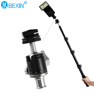 ขาตั้งกล้องแบบหัวบอลขนาดเล็ก Bexin สำหรับกล้อง แฟลช โทรศัพท์ น้ำหนักเบา ทำจากอลูมิเนียมอัลลอยด์ พร้อมปุ่มล็อค สำหรับถ่ายวิดีโอ - Product Image 2