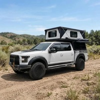 Tente de toit rigide pliable en aluminium sur mesure pour camping tout-terrain, pièces de modification pour véhicules 4x4 et pick-up