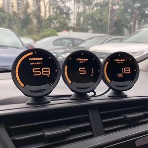 10 couleurs Greddi Sirius OBD2 LCD Racing-Gauge Turbo Speed Volts Température eau et huile Pression RPM Rapport A/F Carburant Pas de contrôleur requis - Product Image 5