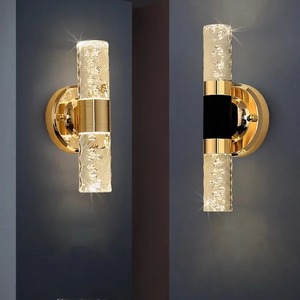 Applique murale moderne dorée <span class=keywords><strong>de</strong></span> luxe pour chambre à coucher salon escalier créatif lumière personnalisée pour <span class=keywords><strong>miroir</strong></span> <span class=keywords><strong>salle</strong></span> <span class=keywords><strong>de</strong></span> <span class=keywords><strong>bain</strong></span> <span class=keywords><strong>luminaire</strong></span> - Product Image 2