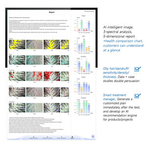 Analyseur de peau et de cheveux <span class=keywords><strong>M11S</strong></span> avec technologie numérique HD et test folliculaire pour les salons de beauté - Product Image 6
