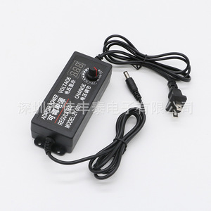 Fuente de Alimentación Ajustable Rey 1, 3-24V 3A CC Regulada, para Bomba de Agua LED y Motor - Product Image 1