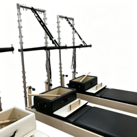 Table de Trapeze Pilates Haut de Gamme avec Accessoires Complets, Couleur PU Personnalisée, Machine de Fitness pour Salle de Sport et Centre d'Entraînement Commercial
