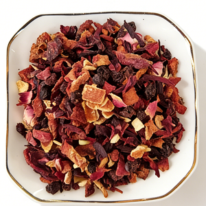 Personalización OEM y Venta al por Mayor: Té Aromatizado Anhui Fuli Hall Paris con Roselle y Fresas en Cubos, Bolsa Triangular de 5g y Envase de Lata de 1kg - Product Image 2