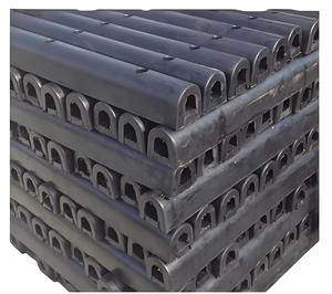 درابزين مطاطي للقوارب البحرية مقذوف على شكل D مع مواد Epdm مصدات صناعية لاستخدام القوارب مع فتحات بثق - Product Image 6