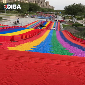 Tùy chỉnh bốn mùa khô tuyết Slide Cầu Vồng ngoài trời Slide công viên giải trí thiết bị sân chơi lớn Slide - Product Image 2