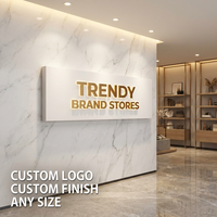 Enseigne Lumineuse LED 3D Personnalisée pour Logo d'Entreprise – Lettres Métalliques/Acryliques pour Magasin de Streetwear